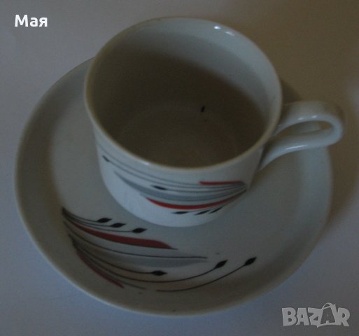 Нови комплекти чашки с чинийки за кафе, снимка 3 - Сервизи - 35748435