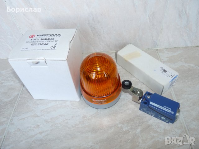 Мигащ зумер Werma 423.310.68 и сензор