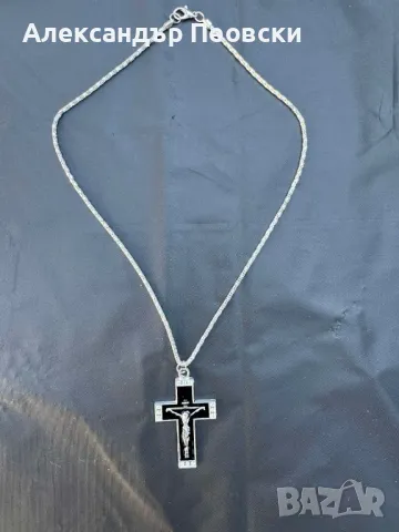 Мъжки Гердан - Кръст, снимка 1
