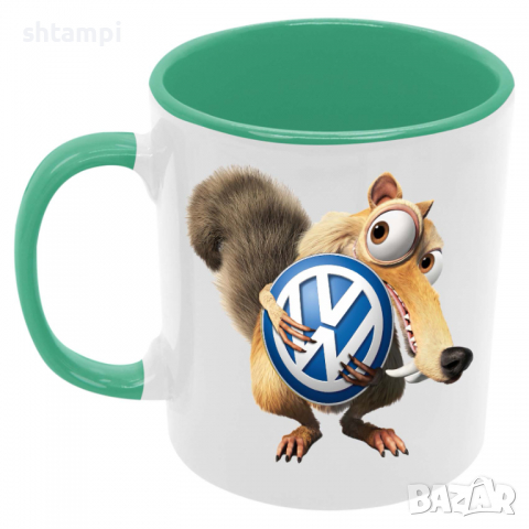 Чаша VW Scrat, снимка 2 - Чаши - 36146748