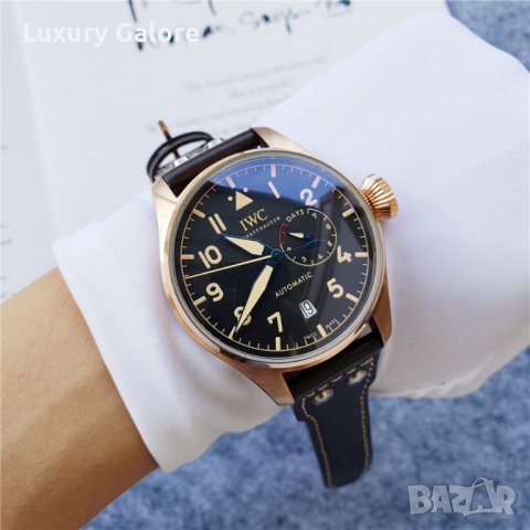 Мъжки часовник IWC Big Pilot's Watch Heritage с автоматичен механизъм, снимка 4 - Мъжки - 38851691
