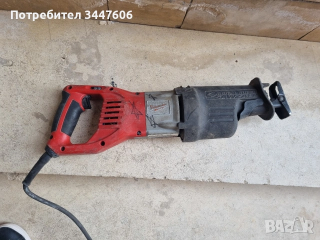 Milwaukee SSPE 1300 SX саблен трион, снимка 3 - Други инструменти - 53816487