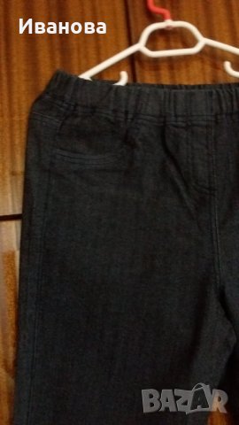 Дънки с ластик на талията, снимка 5 - Дънки - 42433605