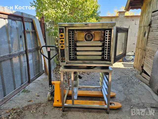 Конвектомат със Пара за Готвене Печене за 6бр. Гастронорми 1/1 със размер 53/33см.