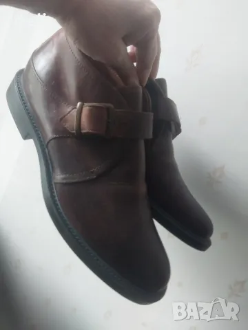 JOHNSTON&MURPHY Size 42 100% Кожа, снимка 3 - Мъжки боти - 47929721