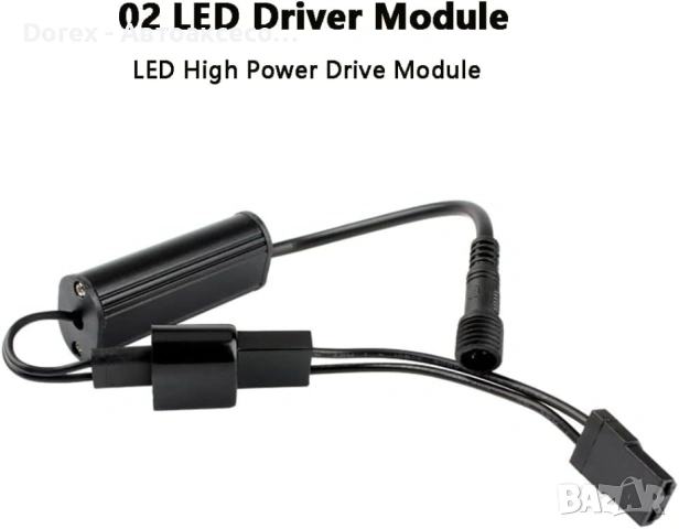 Комплект LED Angel Eyes крушки за BMW CANBUS бяла светлина, снимка 4 - Аксесоари и консумативи - 53872090