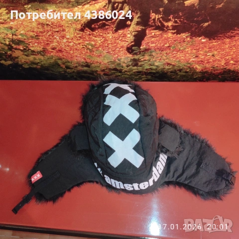 НОВА СУВЕНИРНА ОРИГИНАЛНА УШАНКА АМСТЕРДАМ , снимка 3 - Спортна екипировка - 53135113