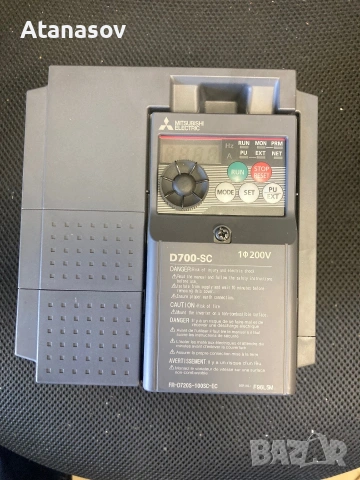 Честотен регулатор(инвертор) Mitsubishi 2,2kw 200v, снимка 3 - Други машини и части - 53830662