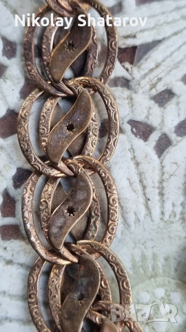 Стар кордон. Накит за носия , снимка 4 - Антикварни и старинни предмети - 53735634