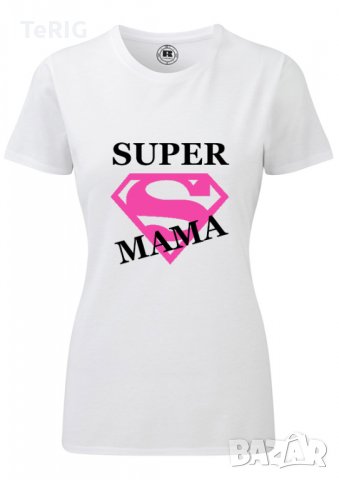 Супер мама, снимка 2 - Тениски - 35953668