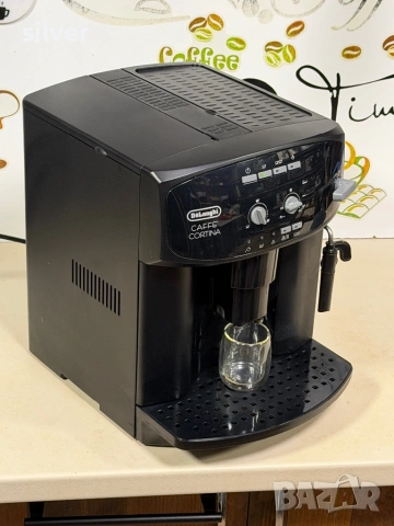 Кафемашина кафе автомат delonghi caffe cortina с гаранция, снимка 10 - Кафемашини - 53080820