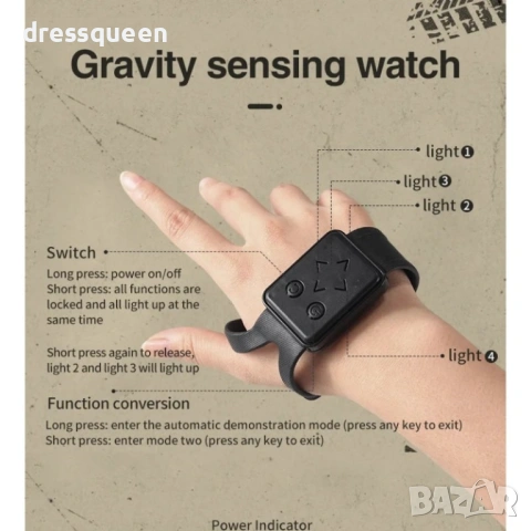 4655 Детска Количка с Управление Чрез Жестове и Светлинни Ефекти, снимка 9 - Коли, камиони, мотори, писти - 53821781