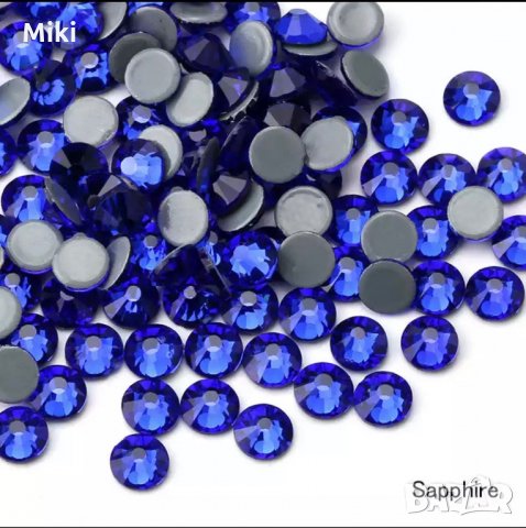 Високо качество цветни камъни / кристали / за декорация, топло лепене, снимка 9 - Други - 32656769