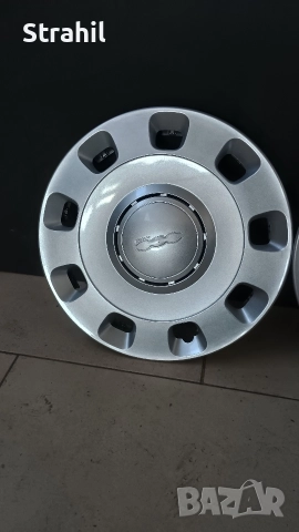 Комплект оригинални тасове (14) за Fiat 500, снимка 4 - Части - 52879662