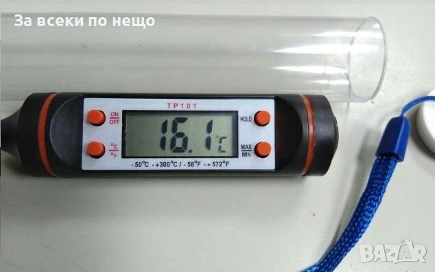 Дигитален Термометър Течности Храни Сонда Кухненски Заведени, снимка 4 - Други - 36328193