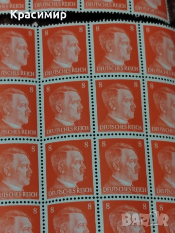 DEUTSCHES REICH. , снимка 3 - Филателия - 53420861