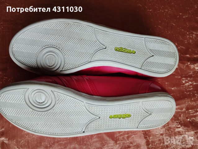 Adidas Neo Балерина червени, размер 42, снимка 7 - Маратонки - 53356890