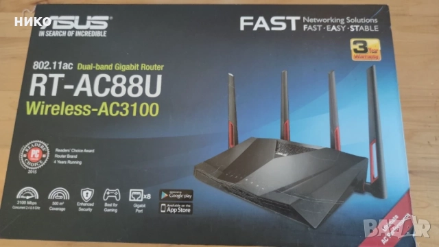 Рутер Asus RT-AC88U