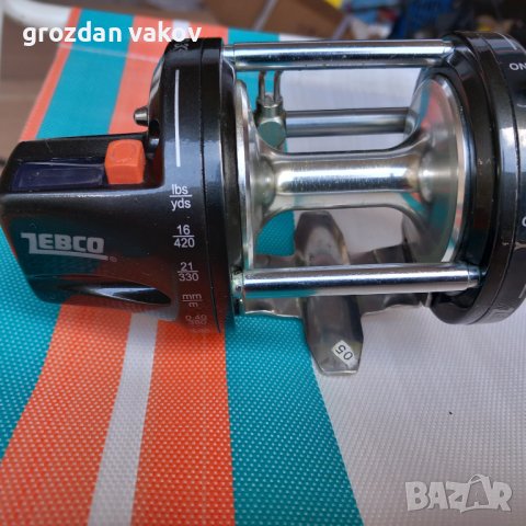 ZEBKO TOPIC XMD330 мултипликатор с брояч на метри, снимка 5 - Макари - 40597447