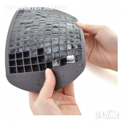 Гъвкав молд за 160 броя ледени кубчета, снимка 3 - Други стоки за дома - 39985066