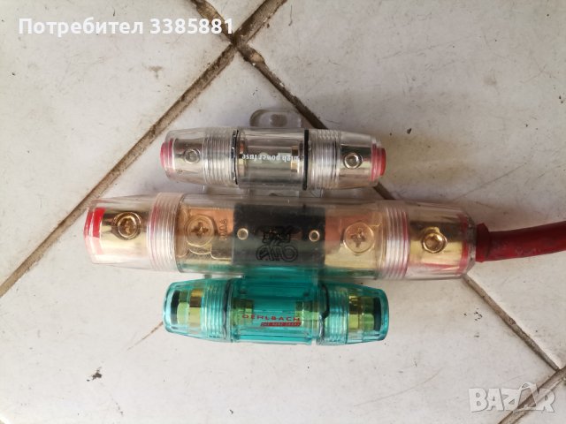 Мощни предпазители за авто усилватели , снимка 3 - Други - 41267606