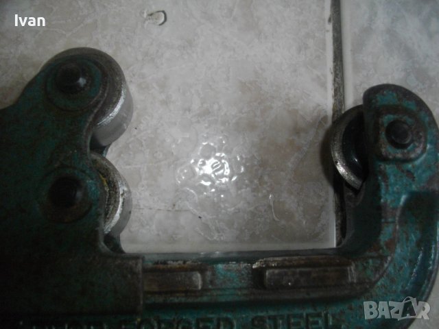 Немски Профи Тръборез-Реже Метални Тръби-Резец ф30мм-Захват 1/8-2 Цола-2,2 кг-ORIGINAL EXPRESS 150/2, снимка 9 - Други инструменти - 40184479