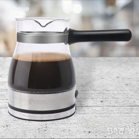 Електрическата кафе машина LEXICAL TOP LUX LCP-0503; Гаранция: 2 години.