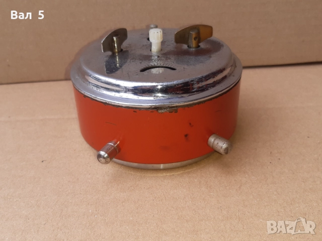 Стар рядък часовник , будилник LENSTAN . Работи, снимка 7 - Антикварни и старинни предмети - 52076460