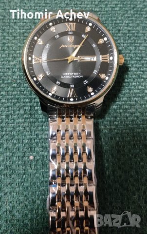 Нов ръчен часовник кварцов ден дата водоустойчив, снимка 12 - Мъжки - 44499373