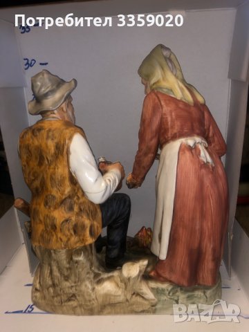 продавам старинна керамична фигура, снимка 5 - Колекции - 40187753