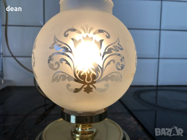 Маркова настолна лампа vintage, снимка 7 - Настолни лампи - 51320971