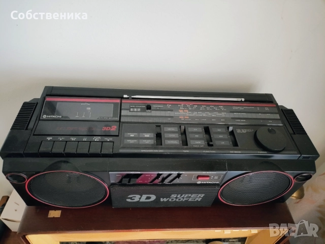 Касетофон Хитачи 3д супер уфер