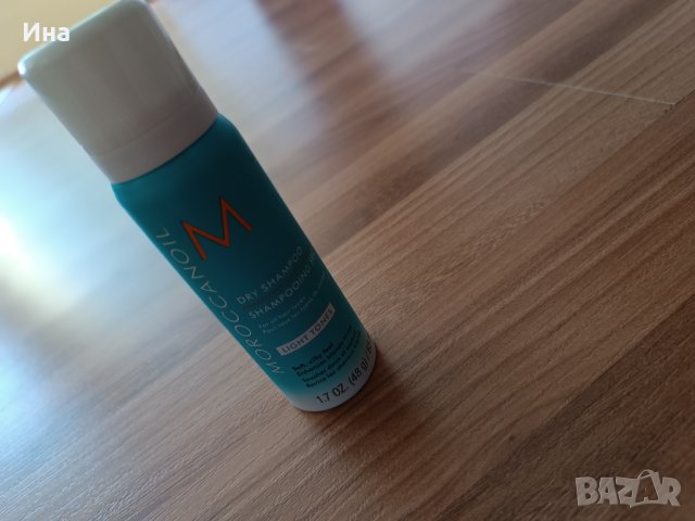 Moroccanoil сух шампоан за светла коса , снимка 2 - Продукти за коса - 41876609