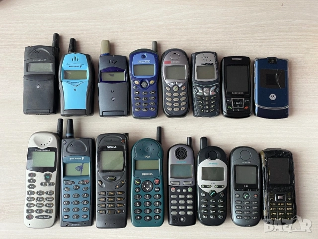 Ретро телефони Nokia Motorola Siemens Ericsson Alcatel Samsung Philips 