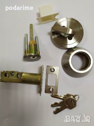 Брава CASSA, никел, снимка 6 - Входни врати - 40800318