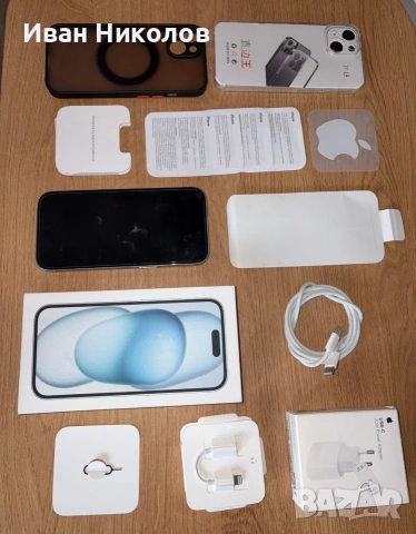 Оригинален iPhone 14 128gb, перфектен+ множество аксесоари!, снимка 2 - Apple iPhone - 53850976