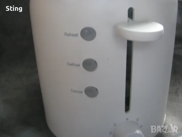 AMBIANO Тостер , Бързо нагряващ , Електронни Защити , Отличен, снимка 3 - Тостери - 49789547