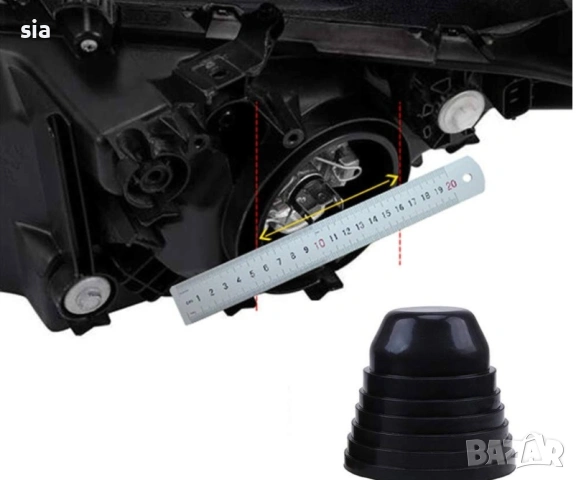 Гумена капачка за фар, универсална