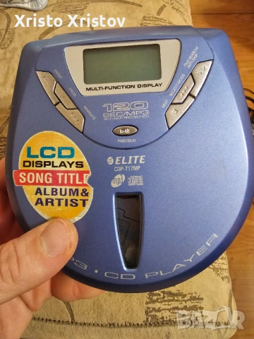 Дискмен Елит TOP, снимка 3 - MP3 и MP4 плеъри - 53495321