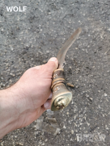 Кукри оригинал рог, месинг седеф, снимка 9 - Антикварни и старинни предмети - 52930743