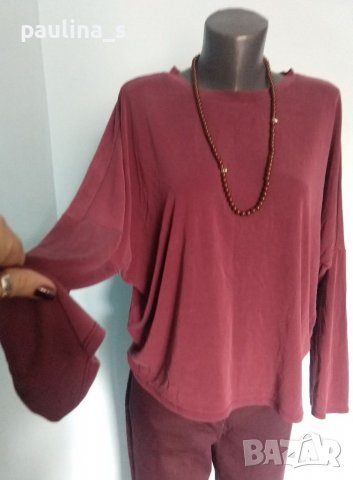 Маркова блуза тип туника "MONKL" / унисайз , снимка 4 - Блузи с дълъг ръкав и пуловери - 38971912
