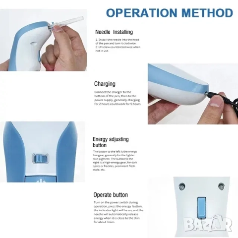 Козметичен Апарат за Фибробласт, Плазмолифтинг, Плазма Пен, лифтинг, снимка 5 - Козметични уреди - 52063932