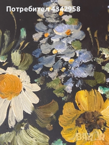 Jaeger&Co. 1960г.Порцеланова чиния с цветя., снимка 5 - Антикварни и старинни предмети - 52484633