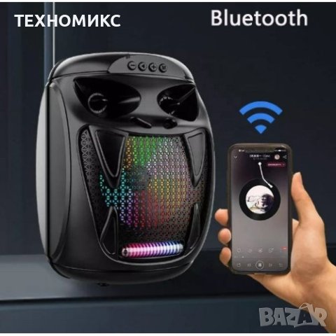 Bluetooth Високоговорител 8 инчов , снимка 10 - Bluetooth тонколони - 44421862