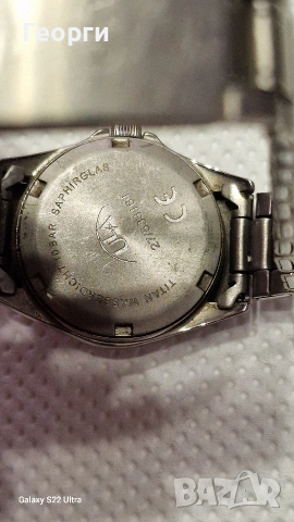 Дамски часовник ULA FULL TITANIUM - SAPPHIR CRYSTAL НОВ 10 ATM WR , снимка 2 - Дамски - 53803576