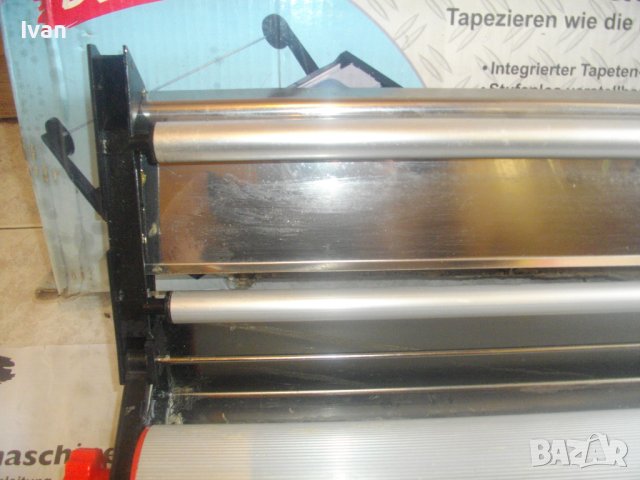 Немска Ръчна Машина За Залепяне/Облепяне/Поставяне  Тапети До 57 см-Пълен Комплект-DECORA-Почти Нова, снимка 17 - Други инструменти - 41918098