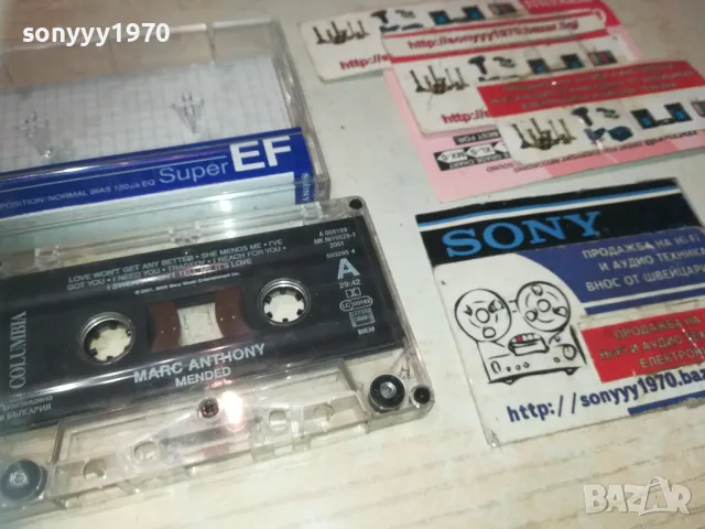 MARC ANTHONY-ORIGINAL TAPE 2909242008, снимка 4 - Аудио касети - 47398782