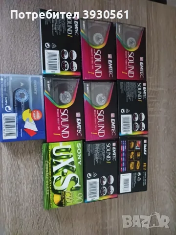 Лот 18 нови аудио касетки TDK BASF MAXELL, снимка 3 - Аудио касети - 54652747