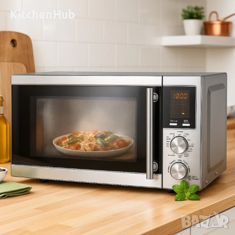 Микровълнова печка с грил Royalty Line RL-MWO-3805, снимка 5 - Микровълнови - 52383015