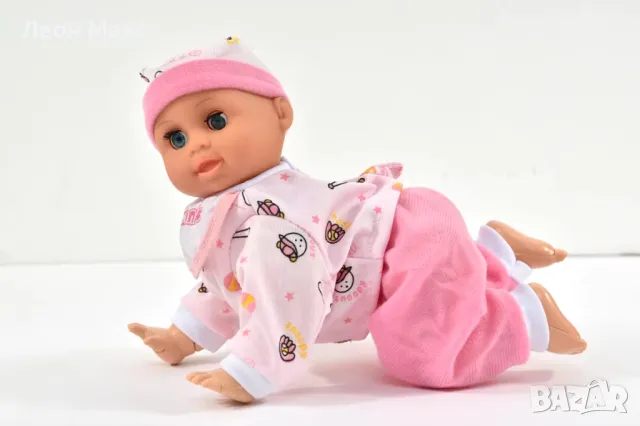 Пълзящо бебе кукла със звук , снимка 6 - Кукли - 47802167